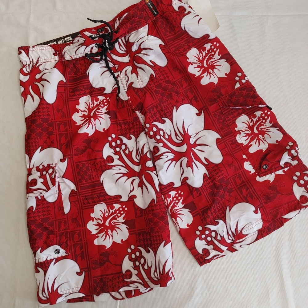 Boys microfiber boarder swim short
